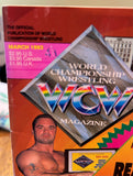 WCW Official Magazine March 1993 (Double Sided Full Color Poster Inside)