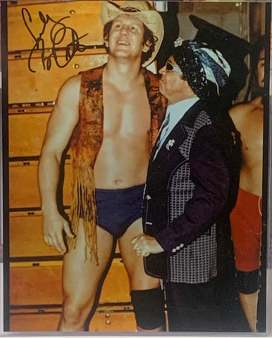 Cowboy Bob Orton Signed 8x10 Color Photo (Comes w/COA)