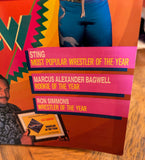 WCW Official Magazine March 1993 (Double Sided Full Color Poster Inside)