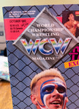 WCW Official Magazine October 1993 (Double Sided Full Color Poster of Johnny B Badd)