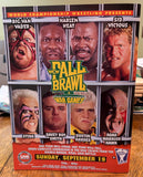 WCW Official Magazine October 1993 (Double Sided Full Color Poster of Johnny B Badd)