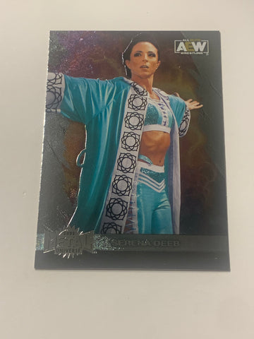 Serena Deeb 2022 AEW Skybox Metal Universe Card