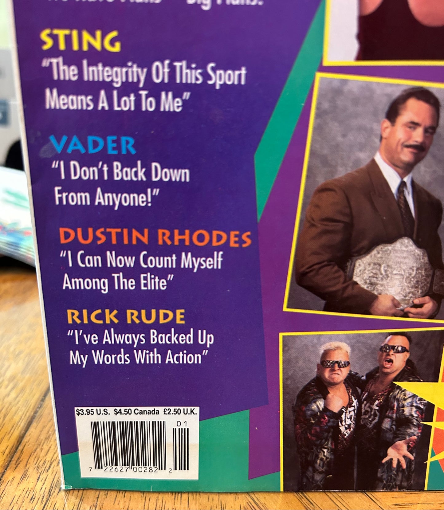 WCW Official Magazine January 1994 (Collector’s Edition Fall Brawl)