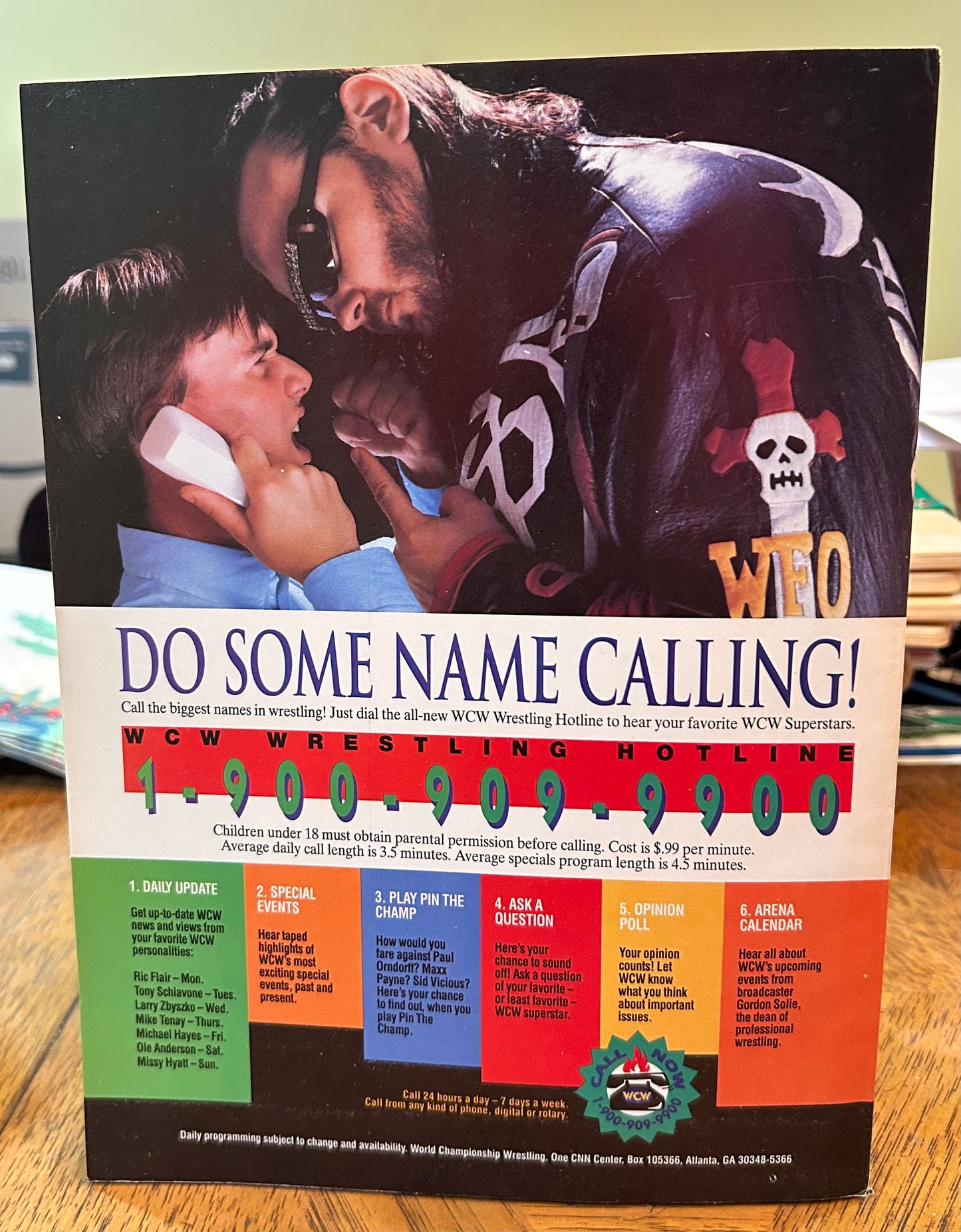 WCW Official Magazine January 1994 (Collector’s Edition Fall Brawl)