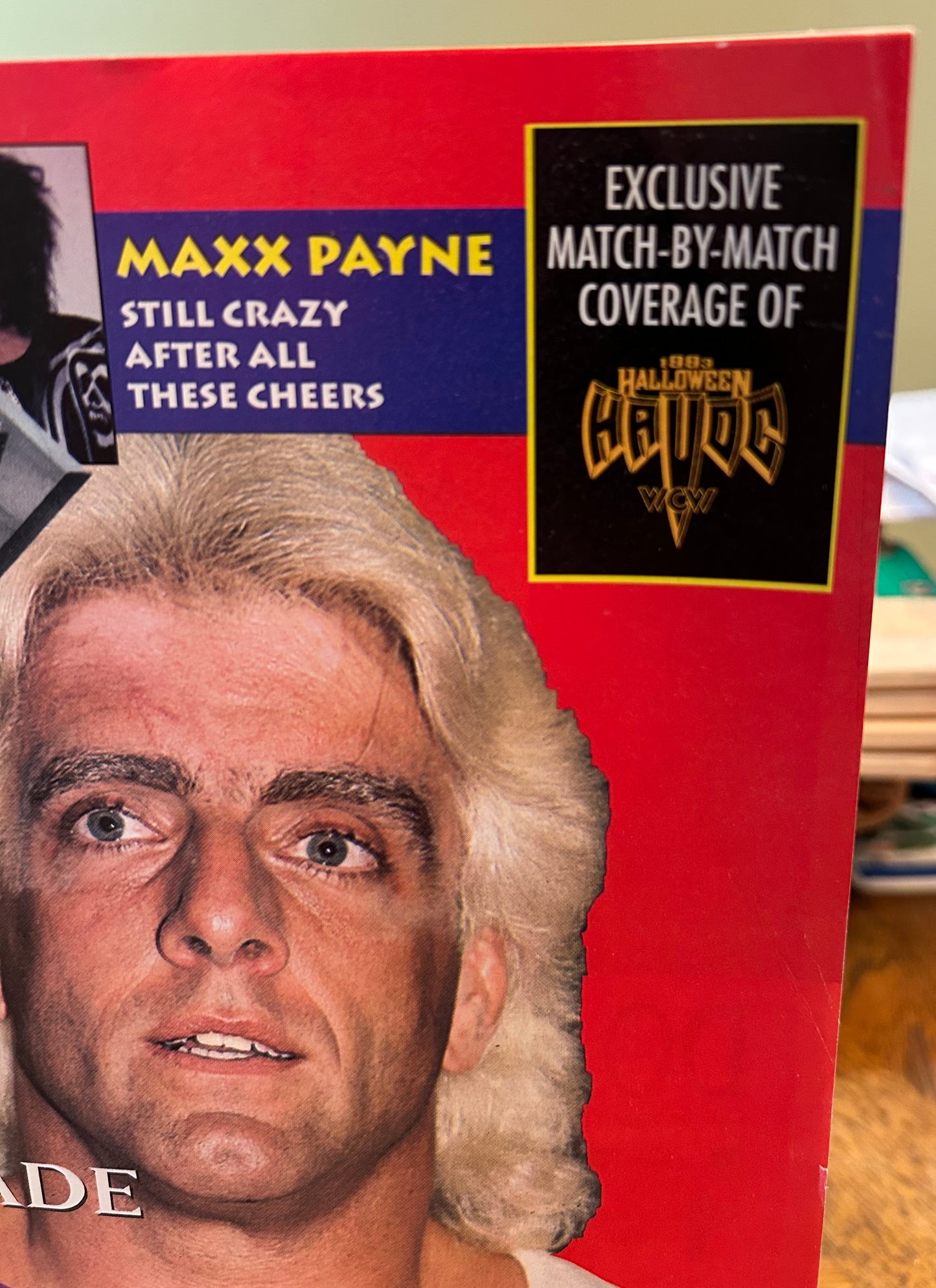 WCW Official Magazine February 1994 RIC FLAIR