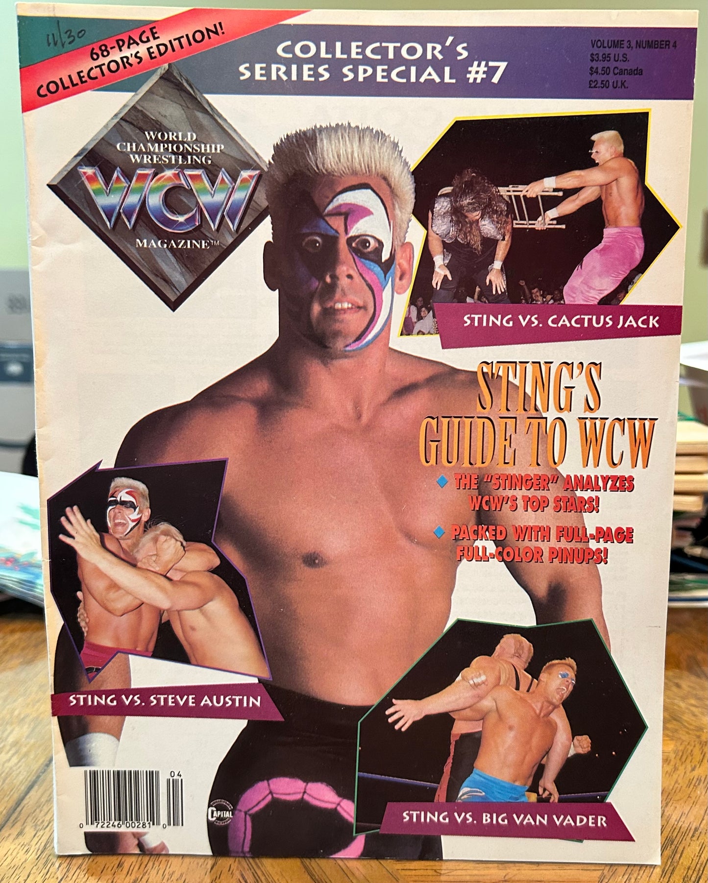 WCW Official Magazine Vol 3, #4 (68 Page Collector’s Edition)