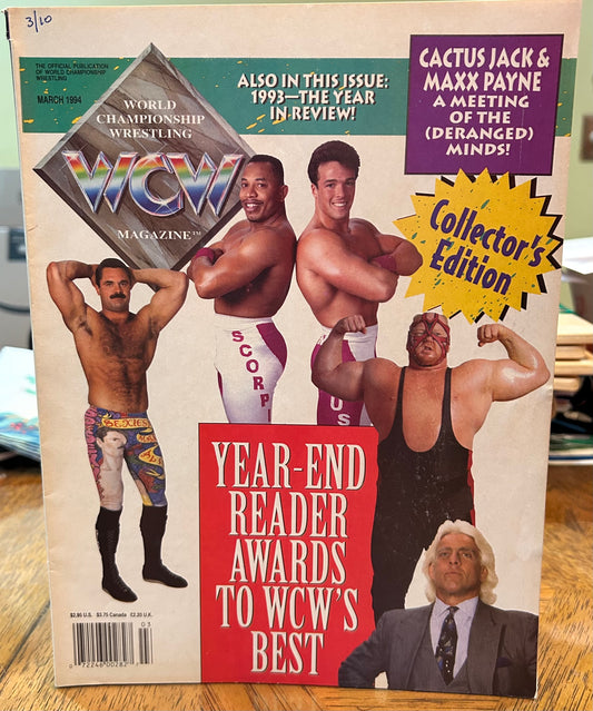 WCW Official Magazine March 1994 (Collector’s Edition)