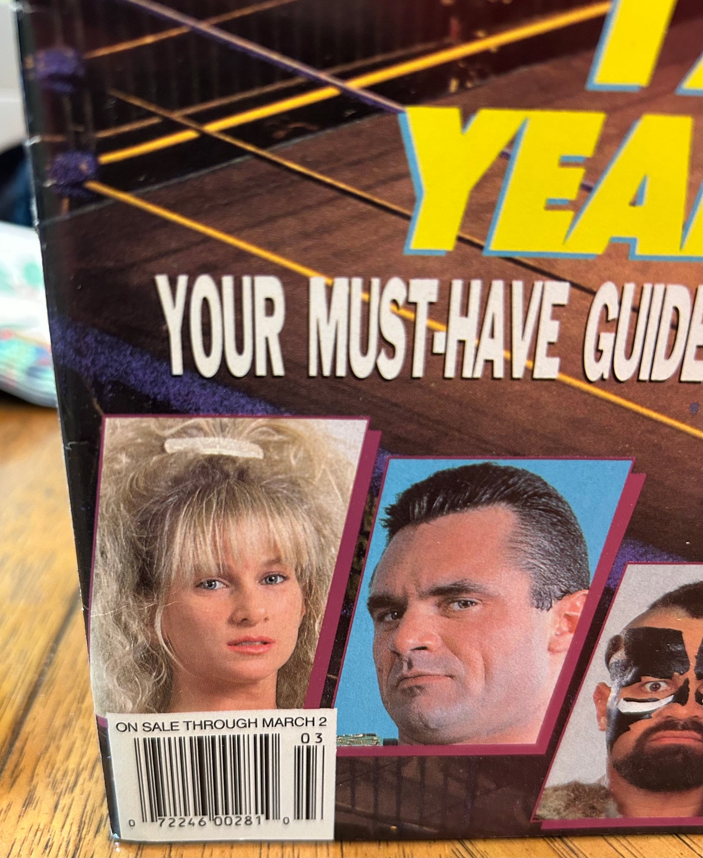 WCW Official Magazine Vol. 1,#3 (Collector’s Cards Inside, Cactus Jack Rookie Card)