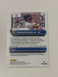 Ronald  Acuna jr 2022 Donruss Baseball Card