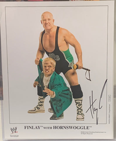 Hornswoggle Signed 8x10 Color Photo (Comes w/COA)