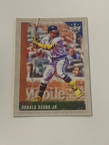Ronald Acuna jr 2022 Diamond Kings Baseball Card