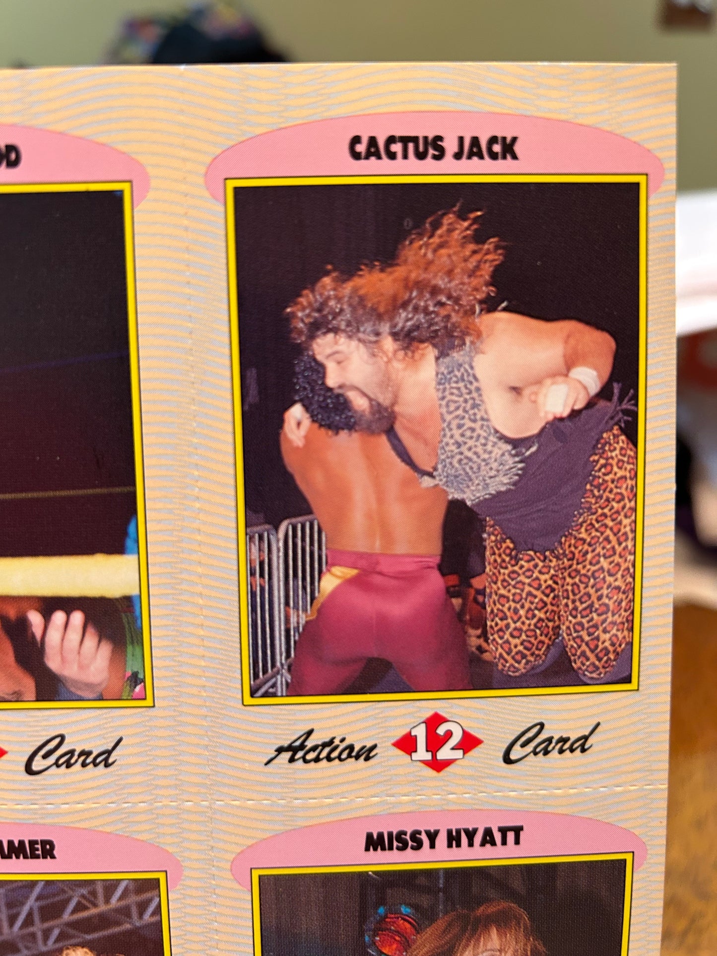 WCW Official Magazine Vol. 1,#3 (Collector’s Cards Inside, Cactus Jack Rookie Card)