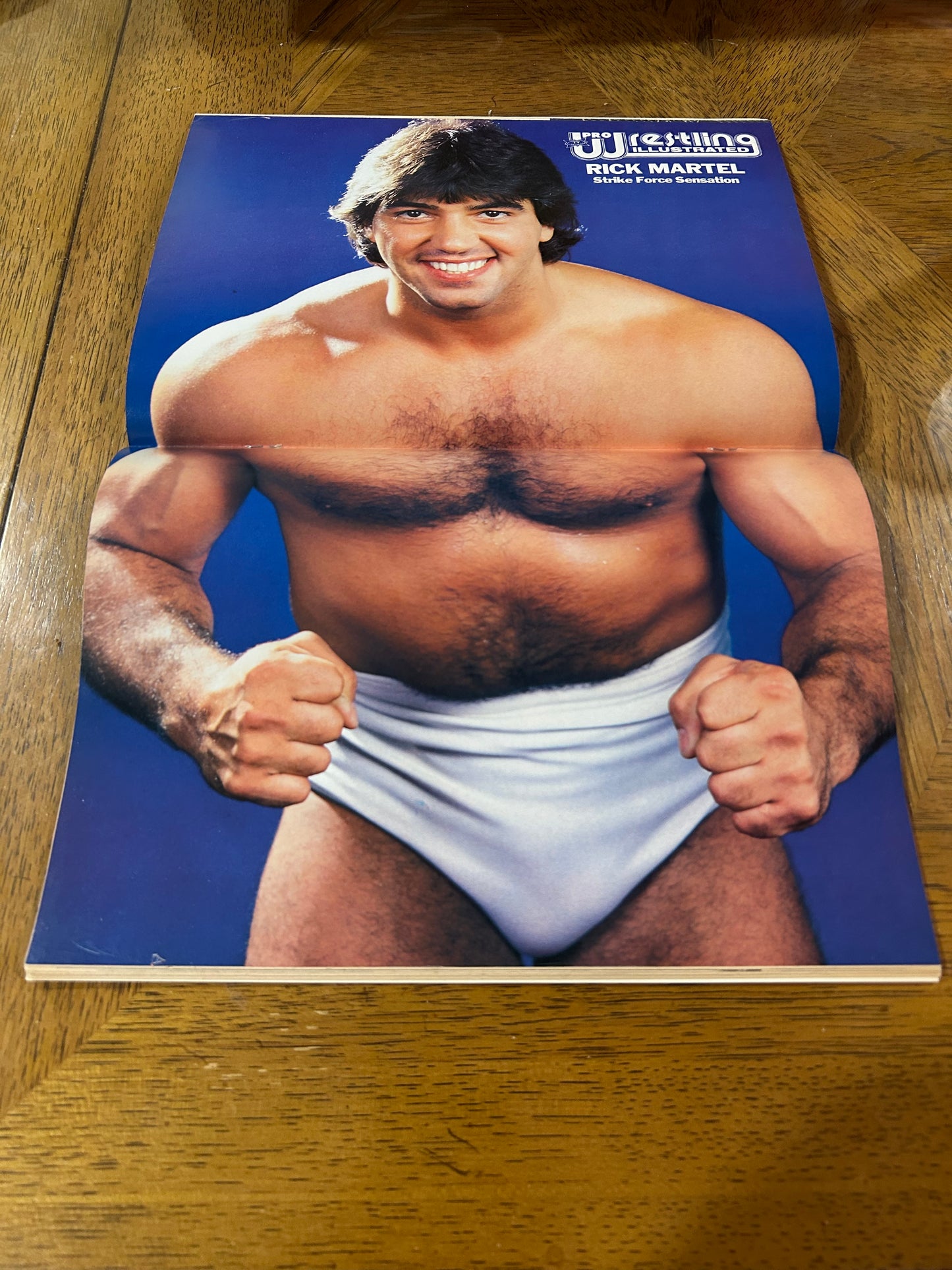 PWI Pro Wrestling Illustrated Magazine April 1988 (Rick Martel Full Color Poster Inside)