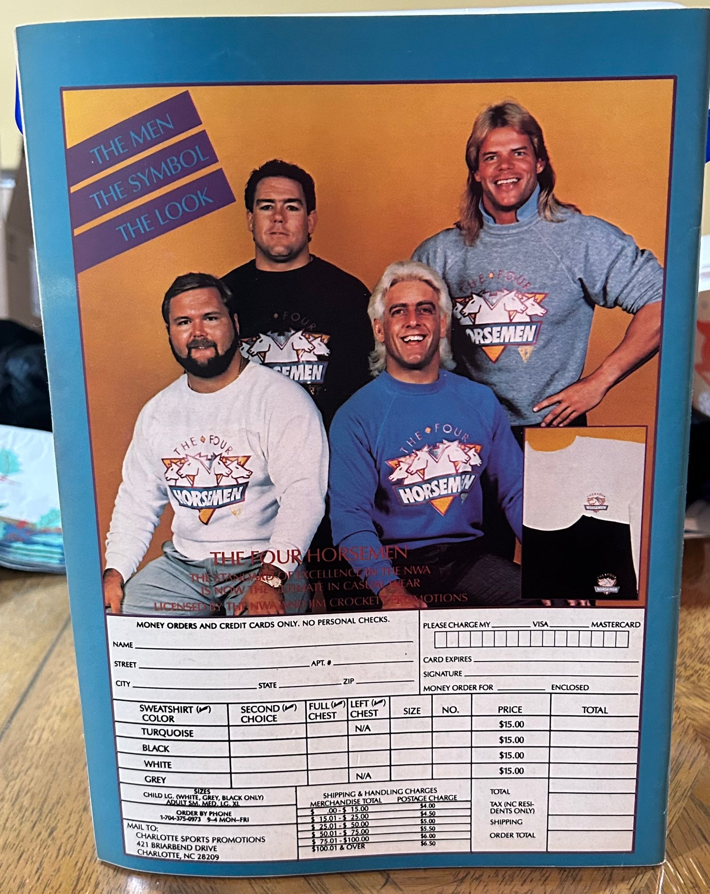 PWI Pro Wrestling Illustrated Magazine February 1988 (Ronnie Garvin Full Color Poster)