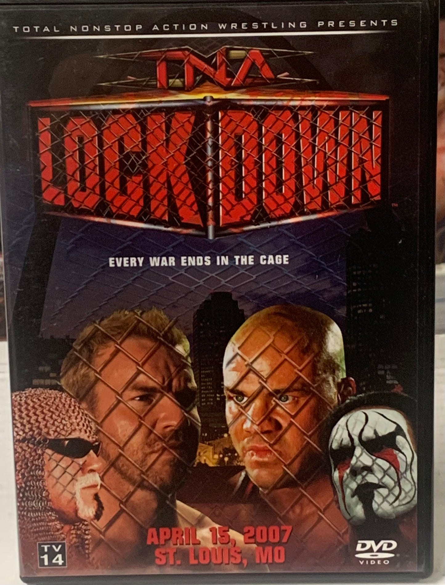 TNA DvD “Lock Down 2007” (Angle, Sting, Samoa Joe, Team 3D & so much more)