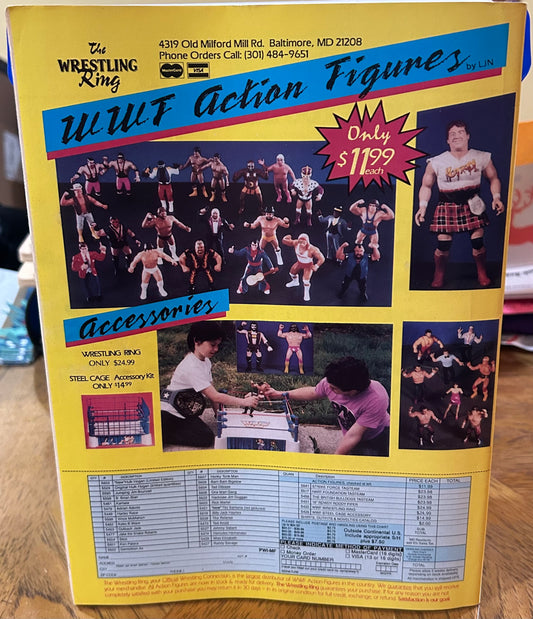 PWI Pro Wrestling Illustrated Magazine May 1989 (Missy Hyatt Full Color Poster)