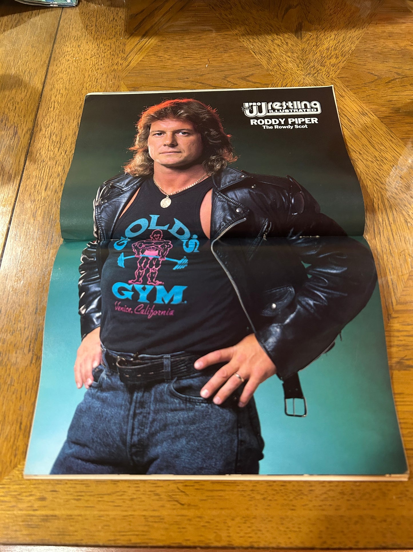 PWI Pro Wrestling Illustrated Magazine July 1989 (Roddy Piper Full Color Poster Inside)