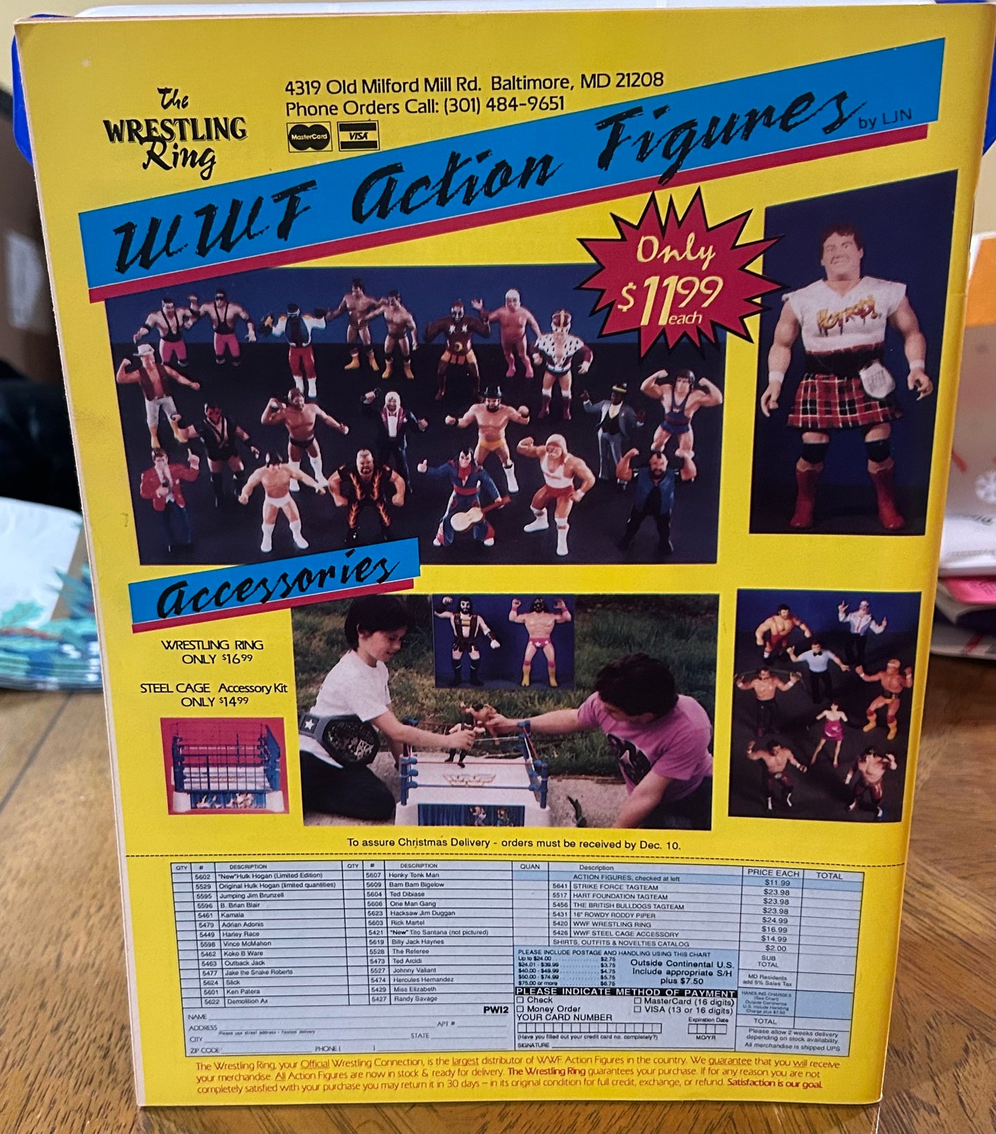 PWI Pro Wrestling Illustrated Magazine Feb. 1989 (Jake Roberts Full Color Poster Inside)