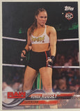 Ronda Rousey 2018 WWE Topps Rookie Card