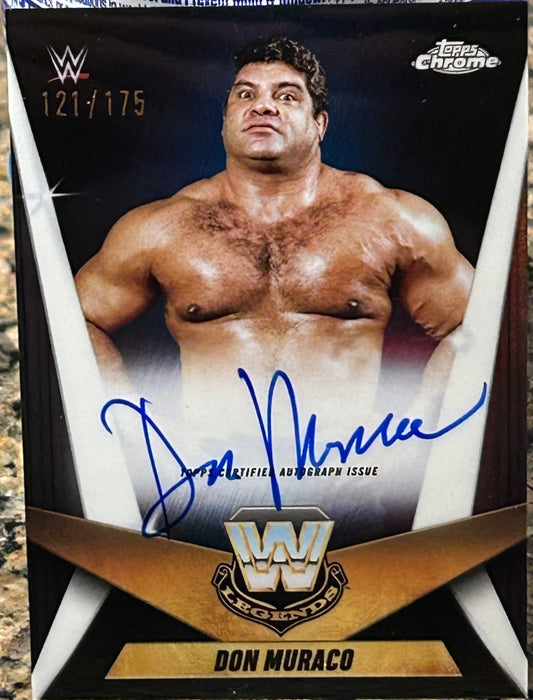 “Magnificent” Don Muraco 2025 WWE Topps Signed Auto Card #121/175