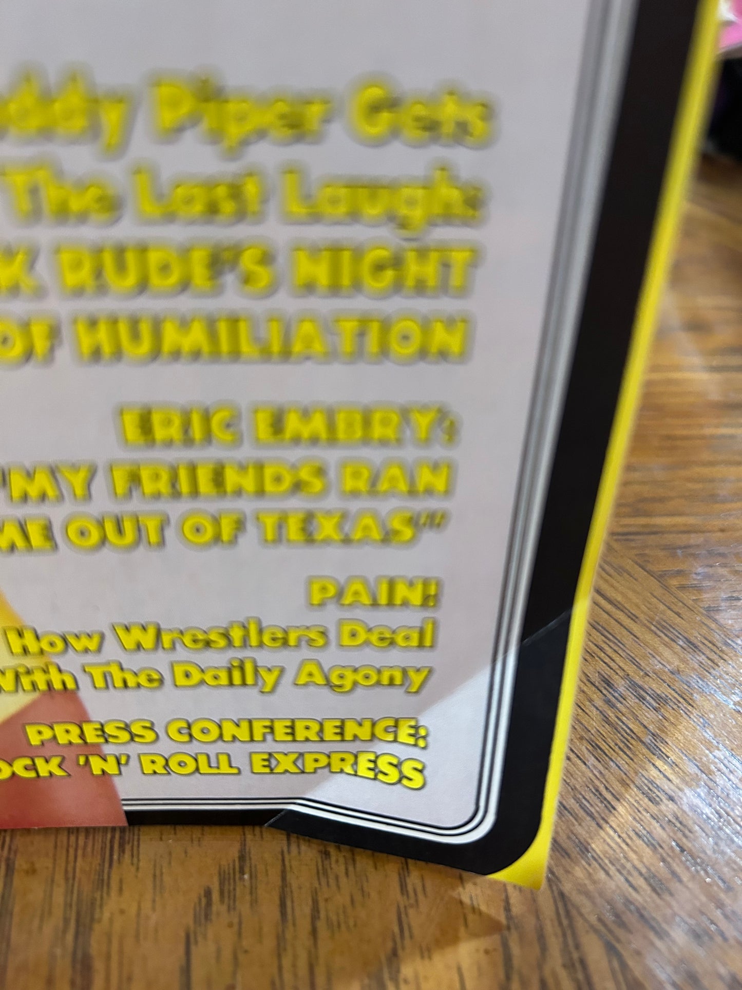 PWI Pro Wrestling Illustrated Magazine May 1990 (AWESOME Great Muta Full Color Poster Inside)