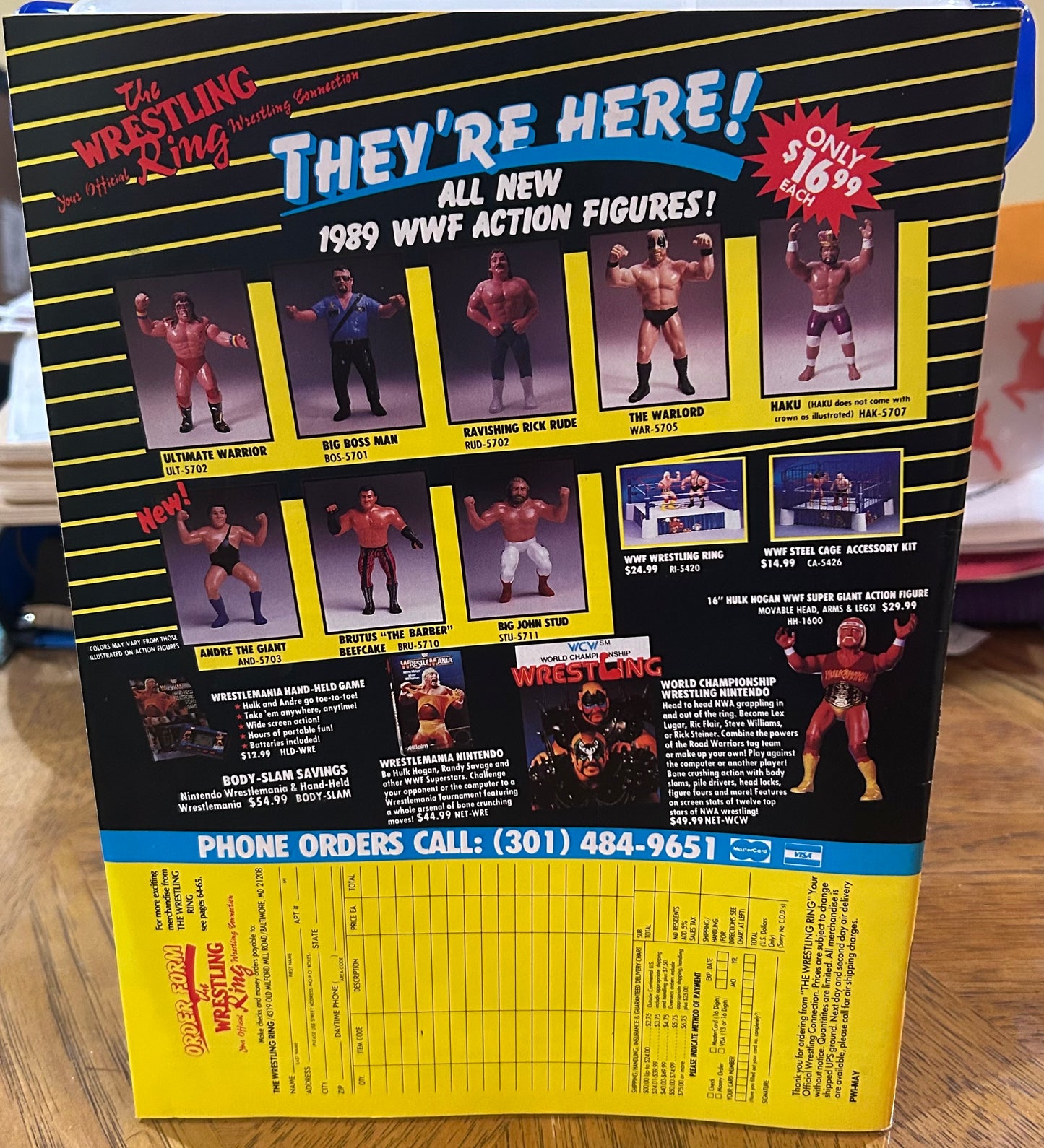 PWI Pro Wrestling Illustrated Magazine May 1990 (AWESOME Great Muta Full Color Poster Inside)
