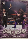 Undertaker 2017 WWE Topps “Undertaker Tribute” Insert Card #12 of 40