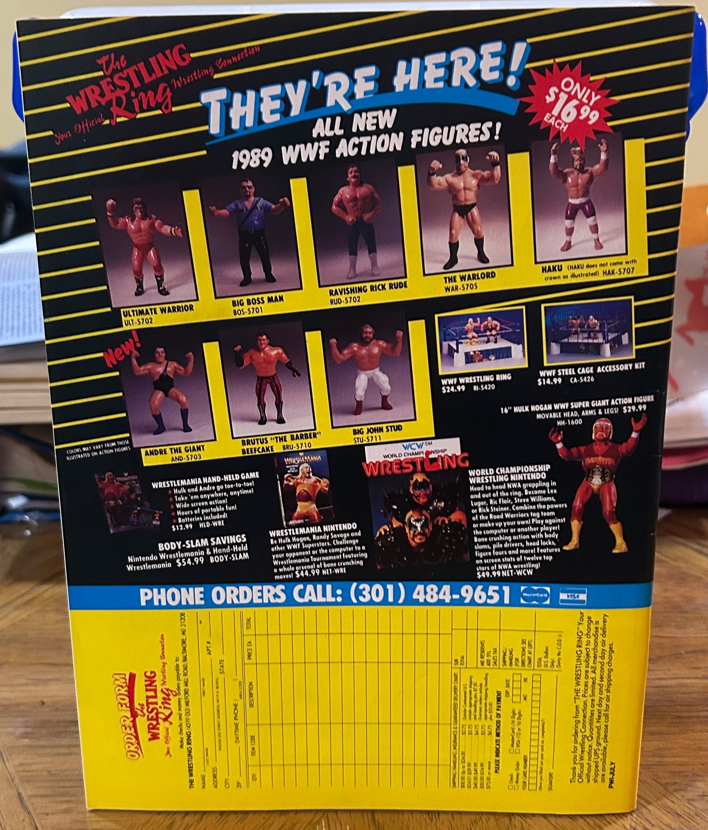 PWI Pro Wrestling Illustrated Magazine July 1990 (Rick Martel Full Color Poster Inside)