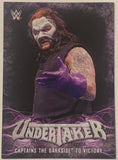 Undertaker 2017 WWE Topps “Undertaker Tribute” Insert Card #11 of 40