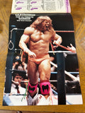 PWI Pro Wrestling Illustrated Magazine August 1990 (Ultimate Warrior Full Color Poster Inside)