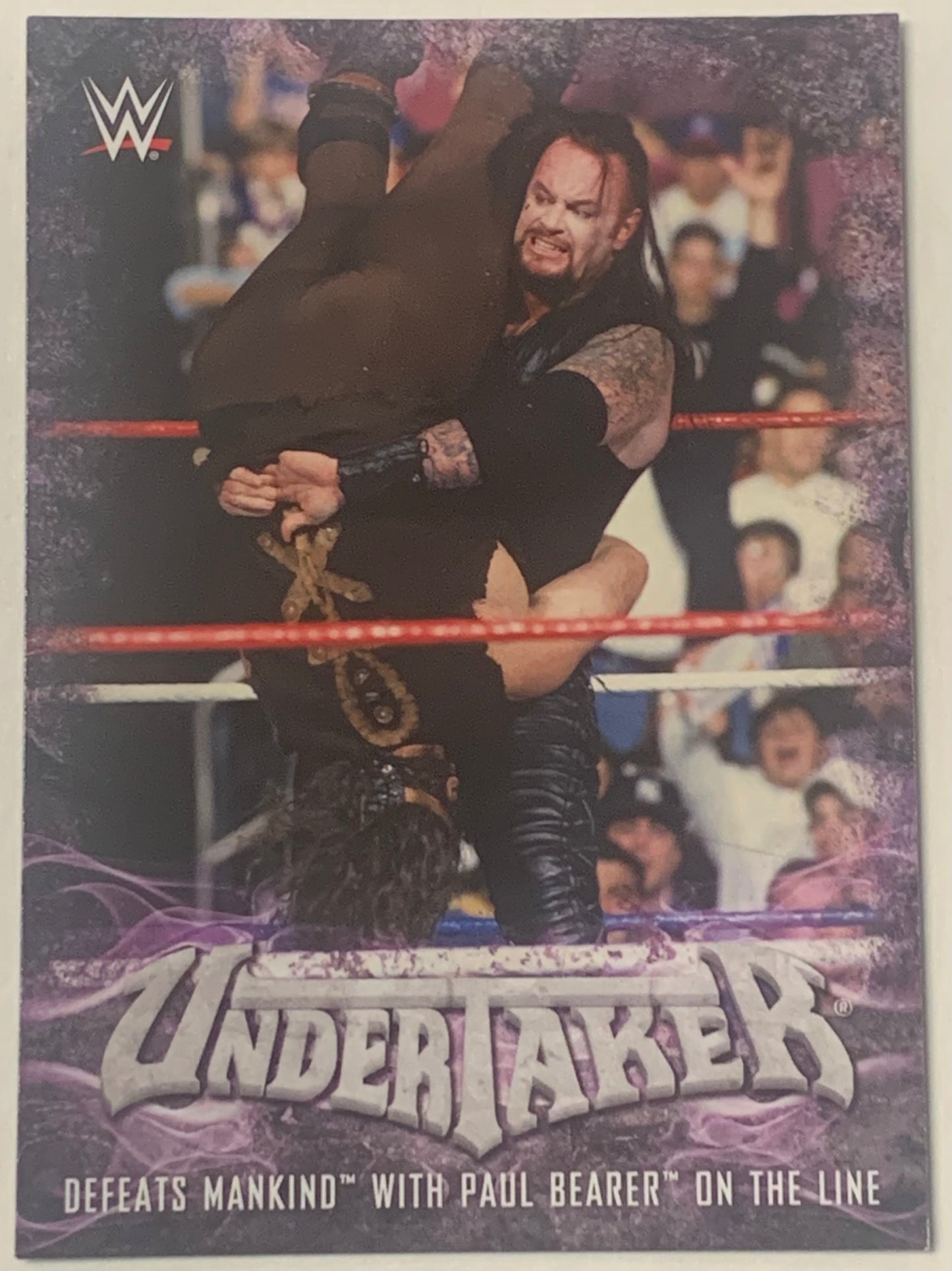 Undertaker 2017 WWE Topps “Undertaker Tribute” Insert Card #15 of 40