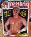 PWI Pro Wrestling Illustrated Magazine Oct. 1990 (Brutus Beefcake Full Color Poster Inside)