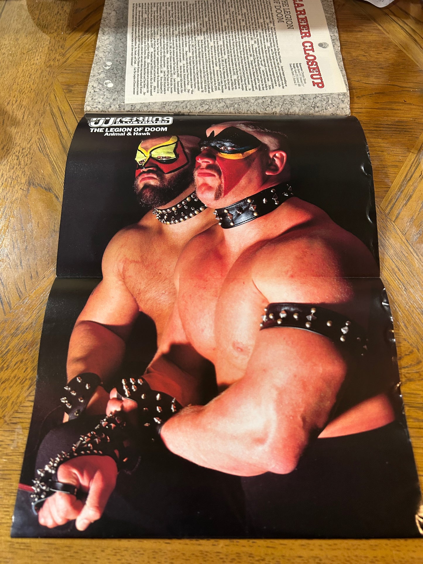 PWI Pro Wrestling Illustrated Magazine Nov. 1990 (Road Warriors Full Color Poster Inside)