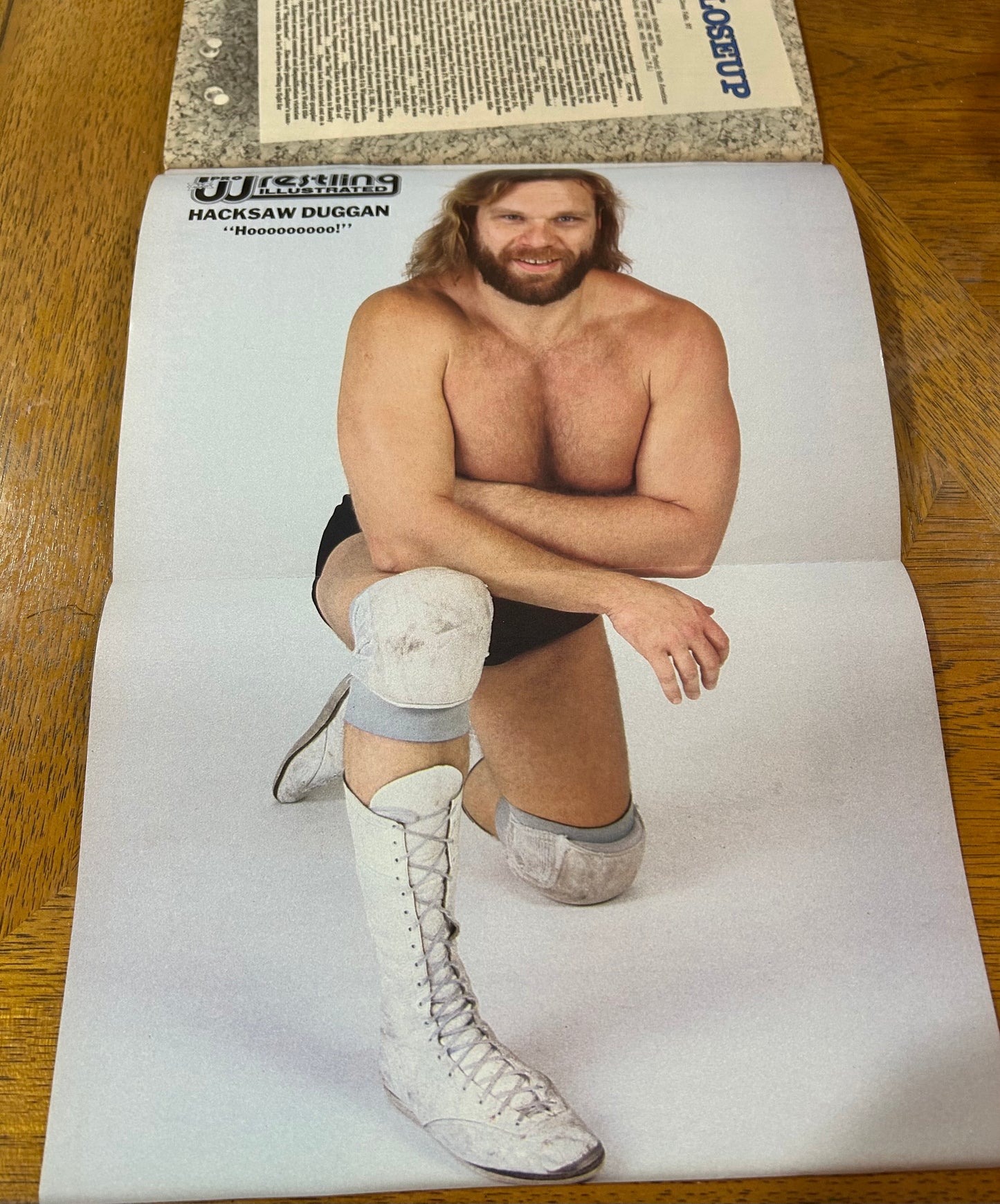 PWI Pro Wrestling Illustrated Magazine June 1991 (Hacksaw Jim Duggan Full Color Poster Inside)