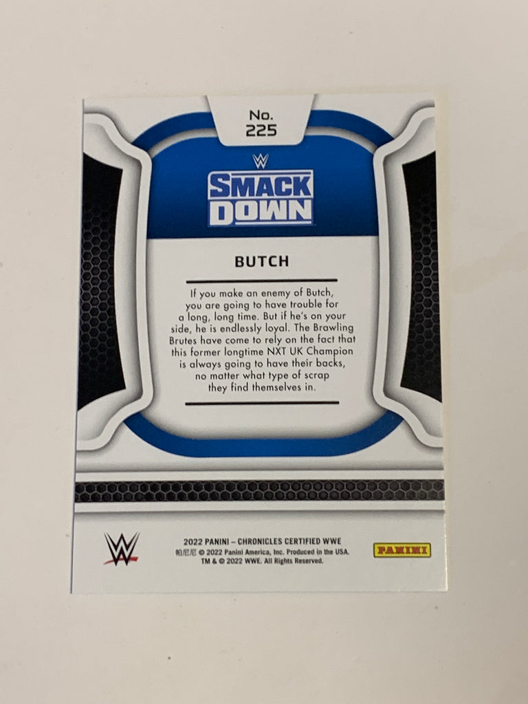 Butch aka Pete Dunne 2022 WWE Certified Card – The Wrestling Universe