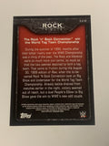 The Rock 2016 WWE Topps Tribute Insert Card #9