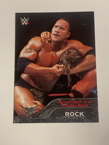 The Rock 2016 WWE Topps Tribute Insert Card #14