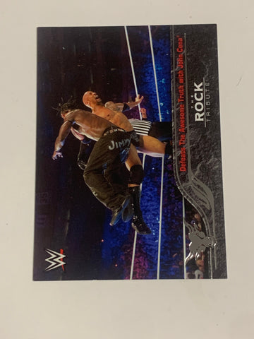The Rock 2016 WWE Topps Tribute Insert Card #29