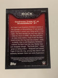 The Rock 2016 WWE Topps Tribute Insert Card #39