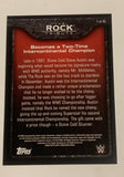 The Rock 2016 WWE Topps Tribute Insert Card #1