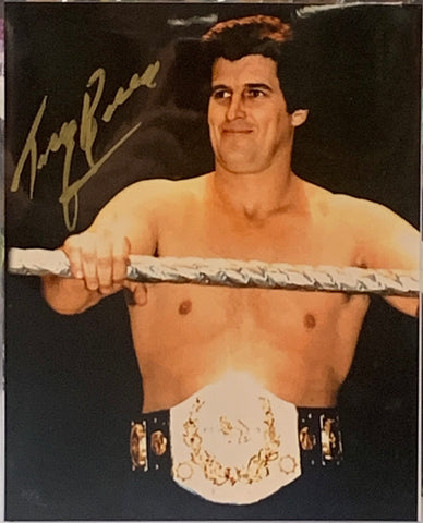 Tony Garea Signed 8x10 Color Photo (Comes w/COA)