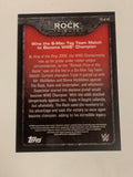 The Rock 2016 WWE Topps Tribute Insert Card #15