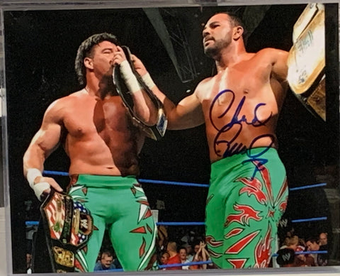 Chavo Guerrero Signed 8x10 Color Photo (Comes w/COA)