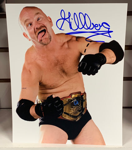 Gillberg Signed WWE 8x10 Color Photo (Comes w/COA) (Newly Listed)