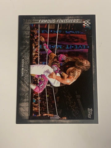 Bray Wyatt 2015 WWE Topps Undisputed “Famous Finishers” Insert Card #75/99