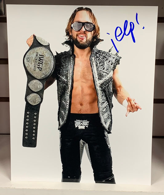 El Phantasmo Signed 8x10 Color Photo IWGP NJPW COA