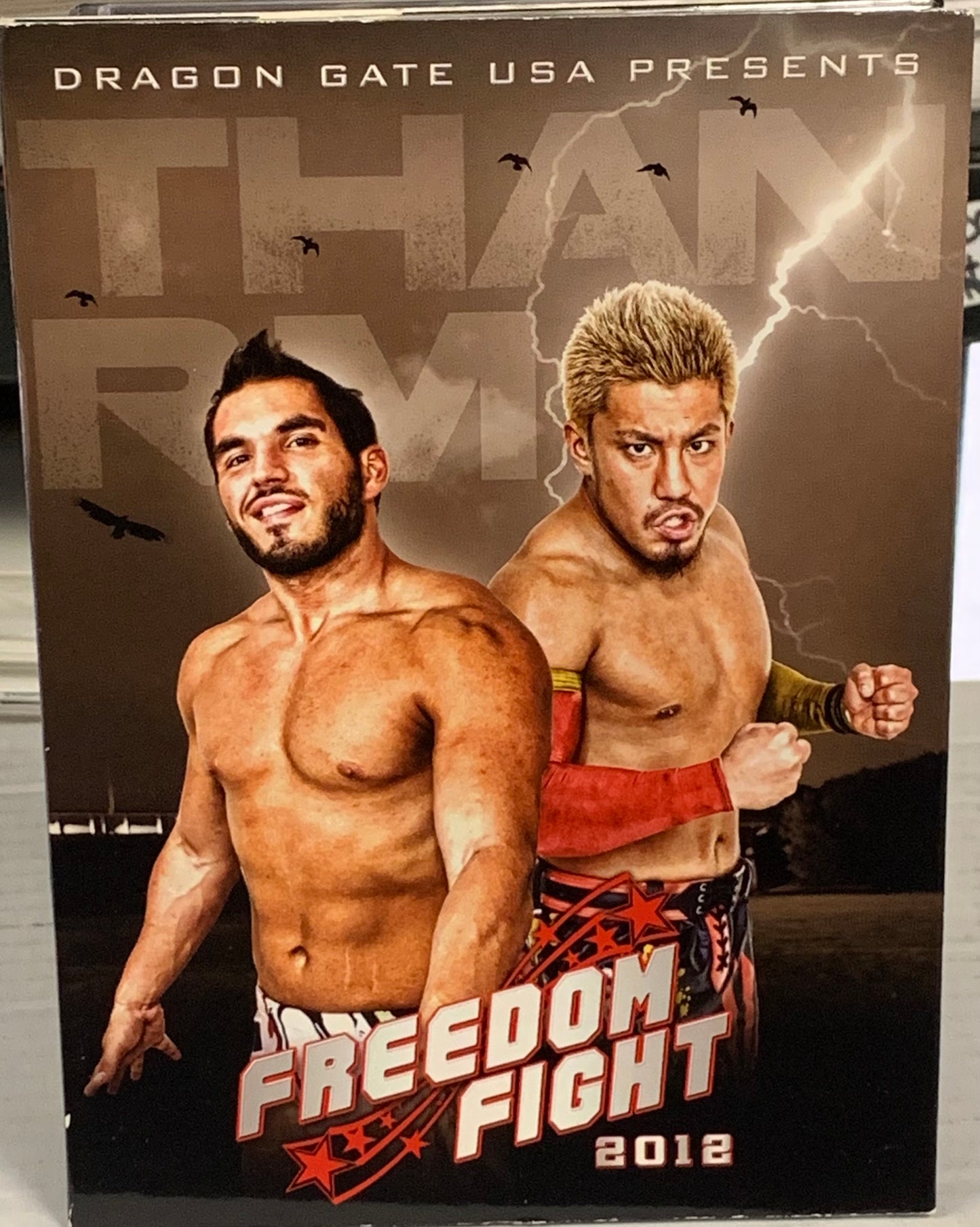 Dragon Gate USA DVD “Freedom Fight 2012” (Gargano, AR Fox, Riccochet & so much more)