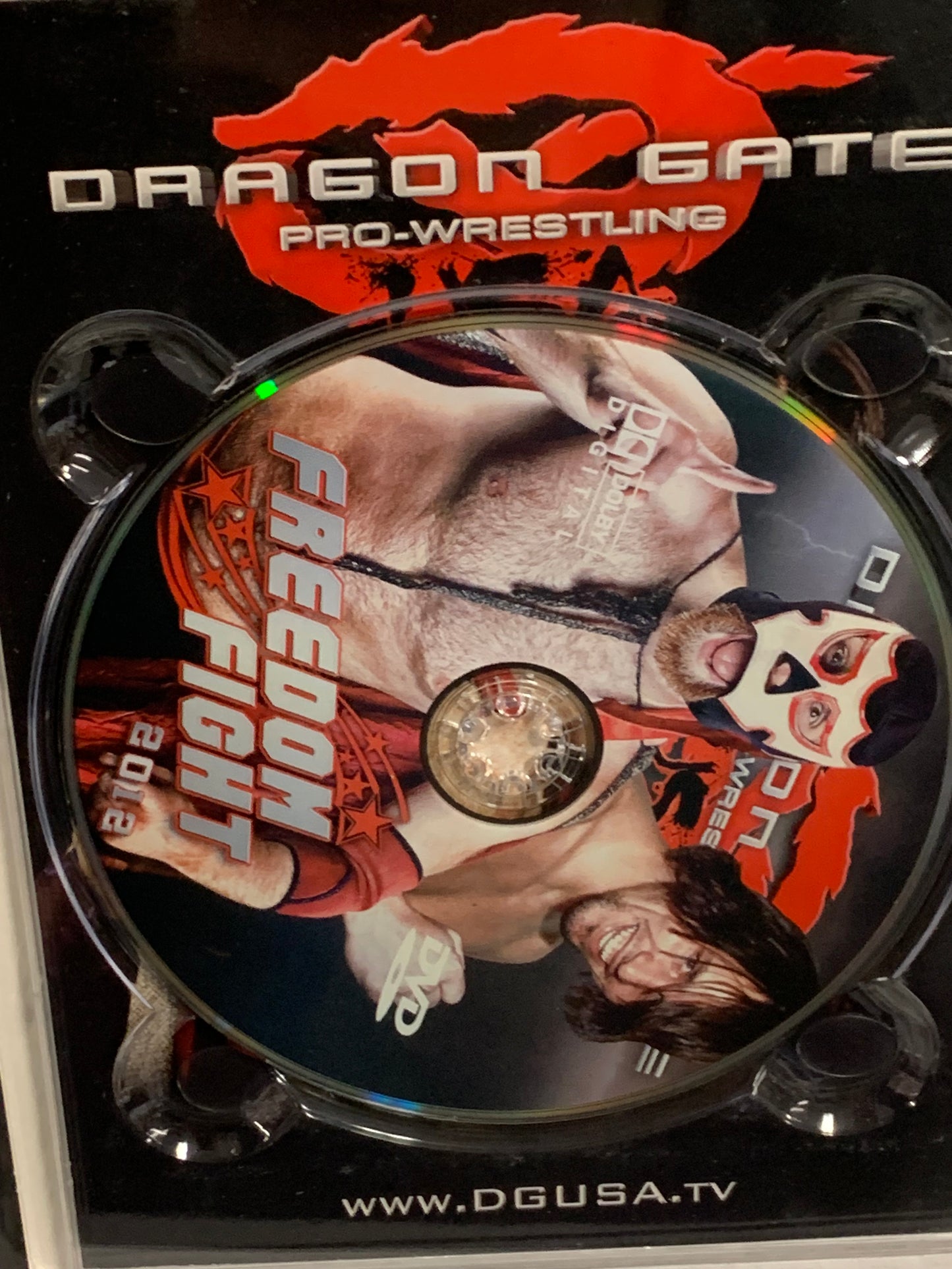 Dragon Gate USA DVD “Freedom Fight 2012” (Gargano, AR Fox, Riccochet & so much more)