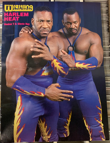 Harlem Heat Pro Wrestling Illustrated Full Color Poster (Awesome Vintage Poster)