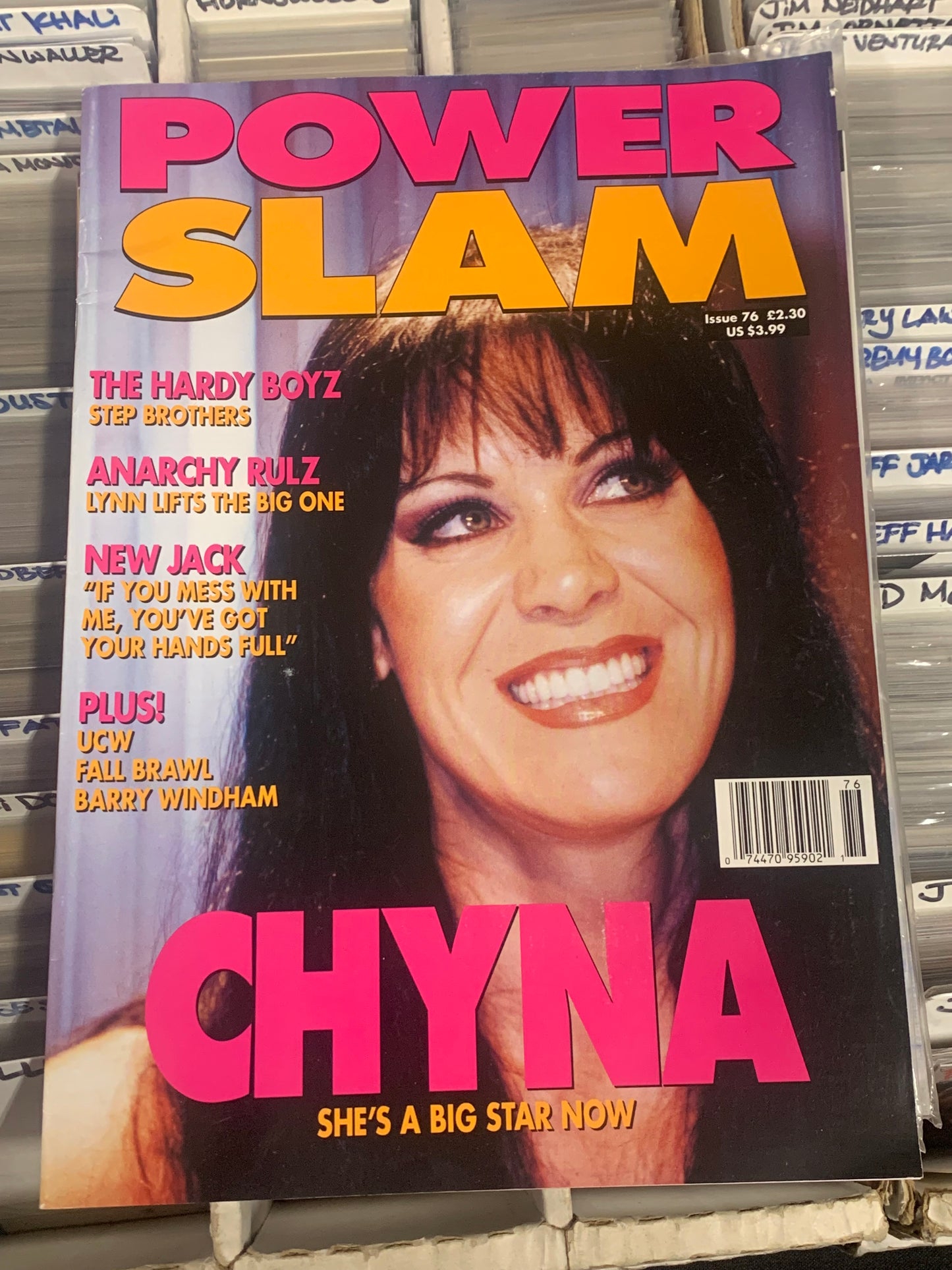 Power Slam Wrestling Magazine Nov. 2000 CHYNA (Newly Listed)